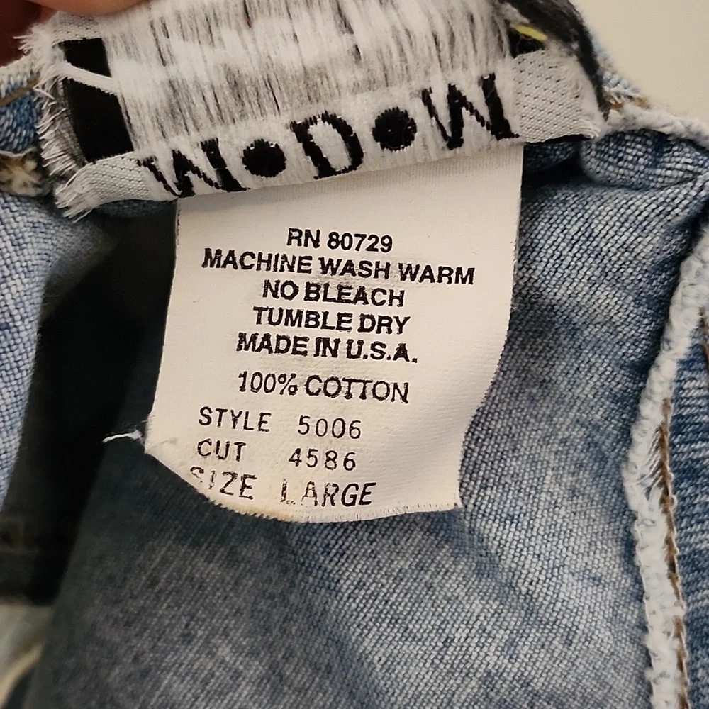 Vintage jeans dress - Picture 7 of 9